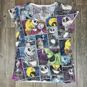 Disneyland‎ Resort VTG Nightmare before Christmas Tee Women's XXL